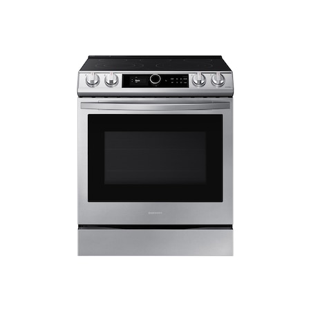 Samsung 6.3 cu ft Smart Slide-in Dual Fuel Range NE63T8711SS